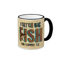 I Catch Big Fish mugs