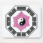 I Ching Lotus YinYang Mouse Pad