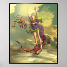 I Ching Meditations, hexagram 9 Posters