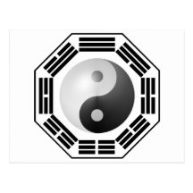 I Ching YinYang Post Cards