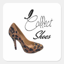 I Collect Shoes High Heels Pumps Stickers