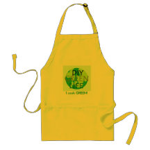 I Cook GREEN! Standard Apron