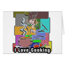 I Dig Cooking Great Flavours Card