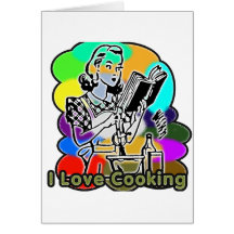 I Dig Cooking Ingredients Card