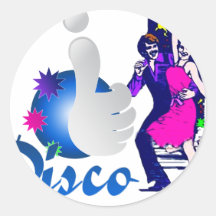 I Dig Disco Sticker