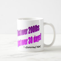 I Divorced Him Mug