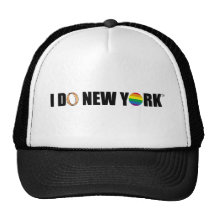 I DO NY ring Mesh Hats