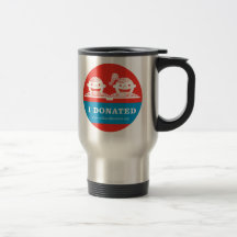I DONATED TRAVEL MUG