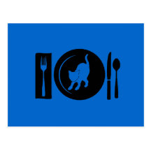 I eat ... post cards