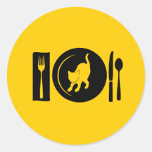 I eat ... sticker