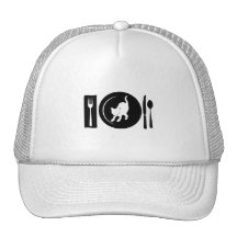 I eat ... trucker hats