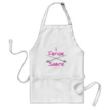 i Fence Sabre (PINK) Aprons