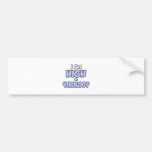 I Get High On Virology Bumper Sticker