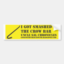 I got smashed at The Crow Bar Bumper Sticker