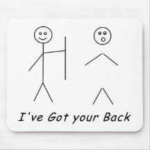I Got Your Back Mouse Pad