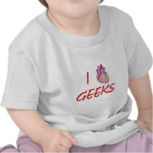 I Hart Geeks Tee Shirt