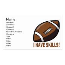 I Have Skills Business Card Templates