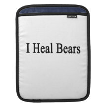 I Heal Bears iPad Sleeves
