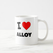 I Heart Alloy Mugs