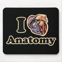 I heart Anatomy Science Super Geek Teacher Mouse Mat