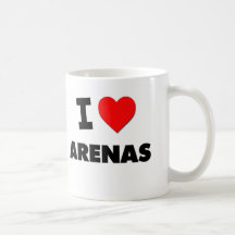 I Heart Arenas Coffee Mug