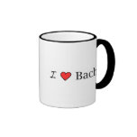 I Heart Bach Mugs