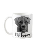 I Heart Boxers w/Stylised Image mugs