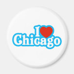 I Heart Chicago Fridge Magnets