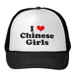 I Heart Chinese Girls Hats