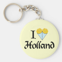 I Heart Holland Key Chains