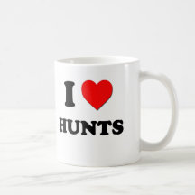I Heart Hunts Coffee Mug
