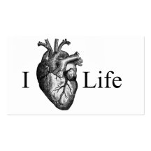 I Heart Life Business Cards