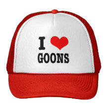 I HEART (LOVE) GOONS TRUCKER HAT