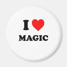 I Heart Magic Refrigerator Magnets
