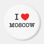 I Heart MOSCOW Refrigerator Magnets