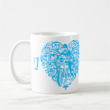 I heart motorcycles mugs