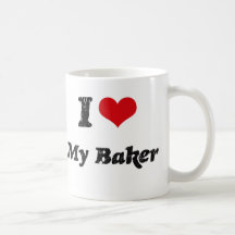 I heart My Baker Mug