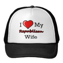 I Heart My Republican Wife Hat