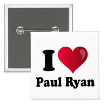 I Heart Paul Ryan Button