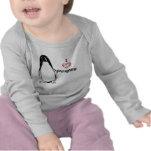 I Heart Penguins Tshirt