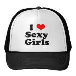 I Heart Sexy Girls Trucker Hat