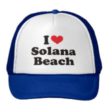 I Heart Solana Beach Trucker Hat