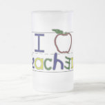 I Heart Teachers Coffee Mugs