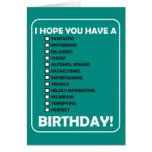 I Hope You Have A... Birthday Cards