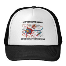 I Keep Forgetting About My Short Attention Span Mesh Hat