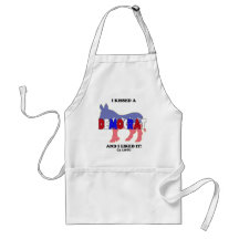 I Kissed a Democrat and I Liked It! Donkey Apron
