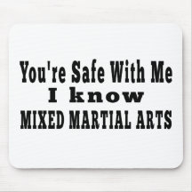 I know Mixed Martial Arts Mouse Pad