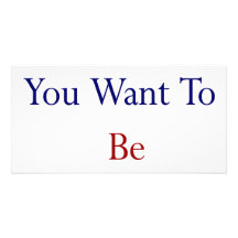 I Know You Want To Be American Customized Photo Card