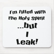 I leak! mouse pad
