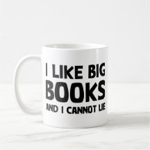 I Like Big Books Coffee Mug